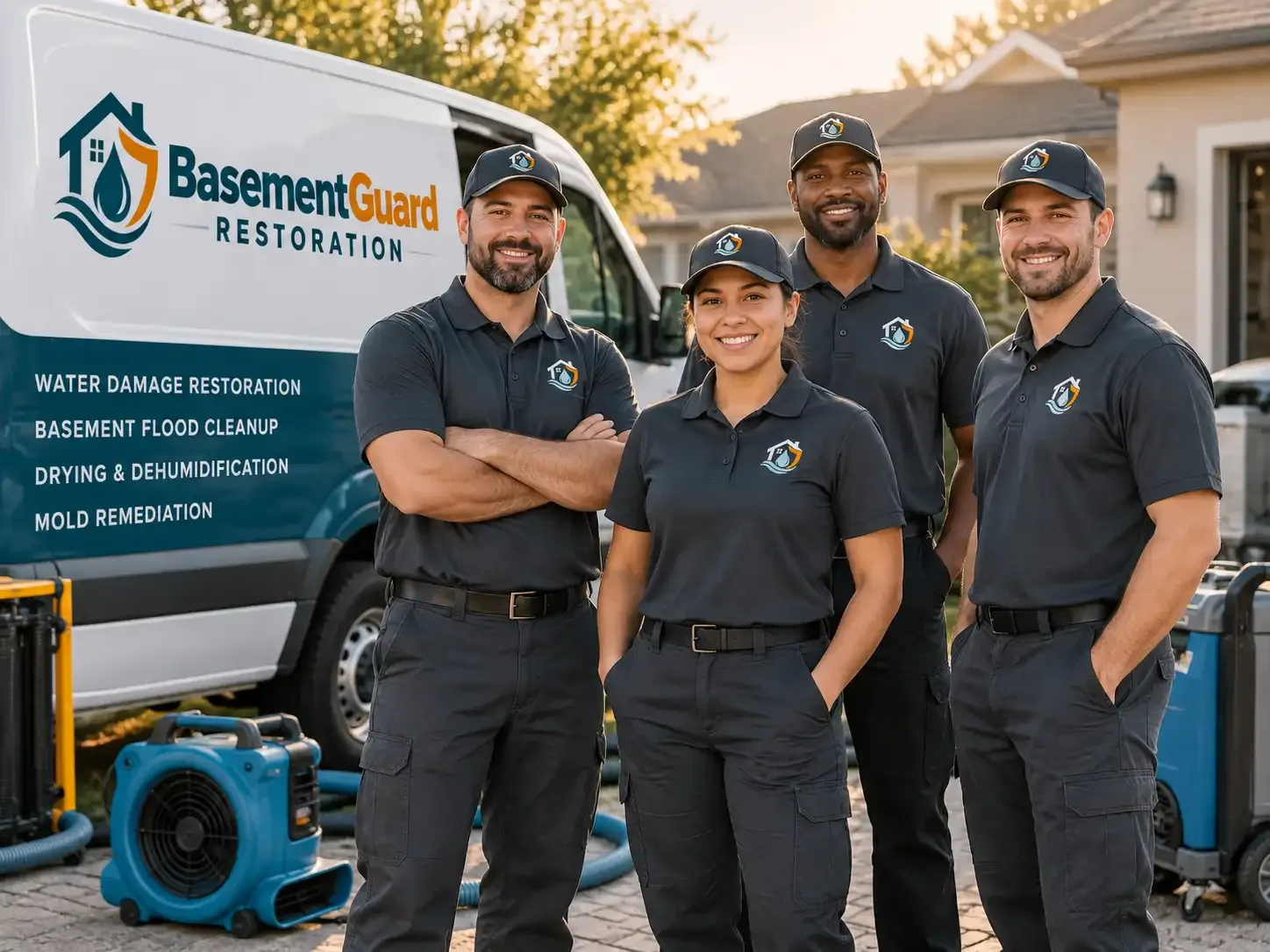 Basement Water Damage Restoration company in Irene, SD